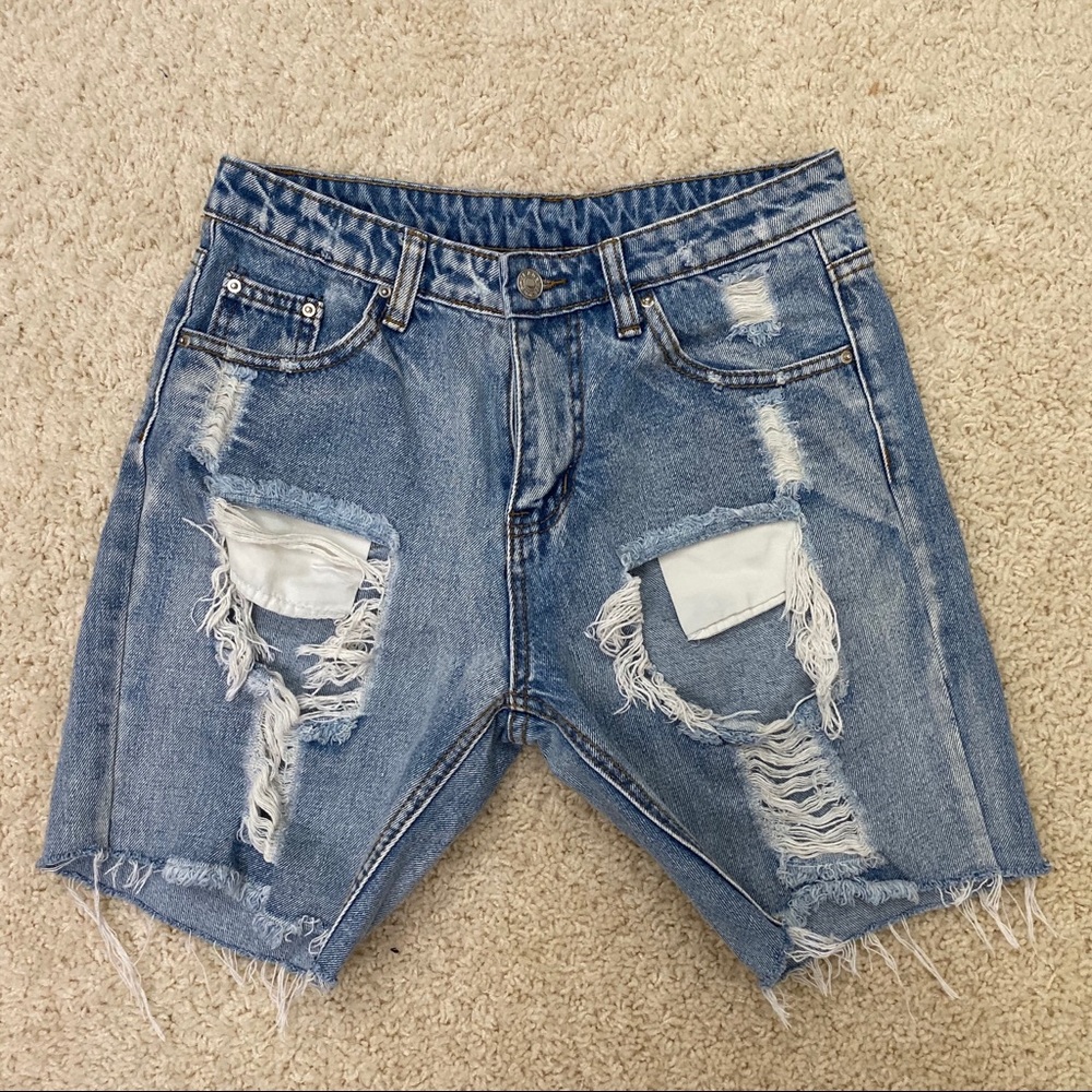 Jeans | Distressed Jean Shorts